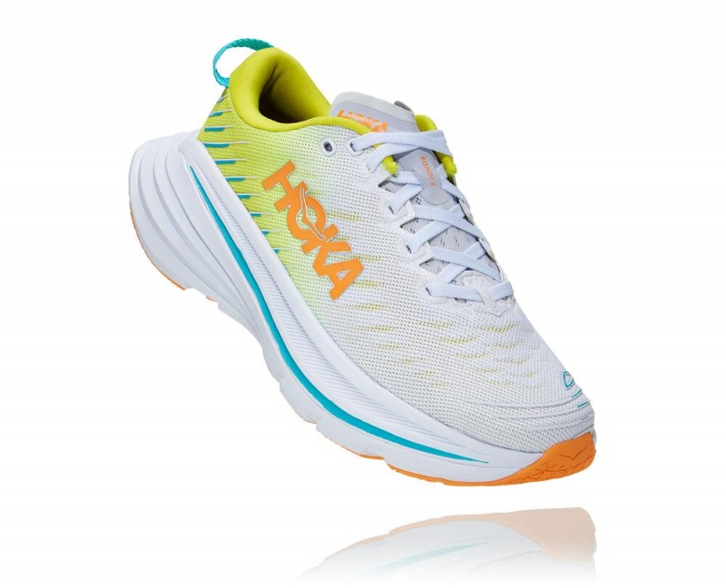 Hoka One One Bondi X 店舗 立川 - ハイキングシューズ レディース 白